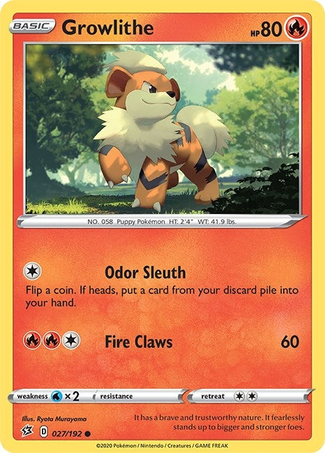 Growlithe (027/192) [SWSH02]