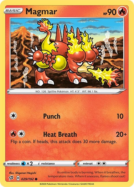 Magmar (029/192) [SWSH02]