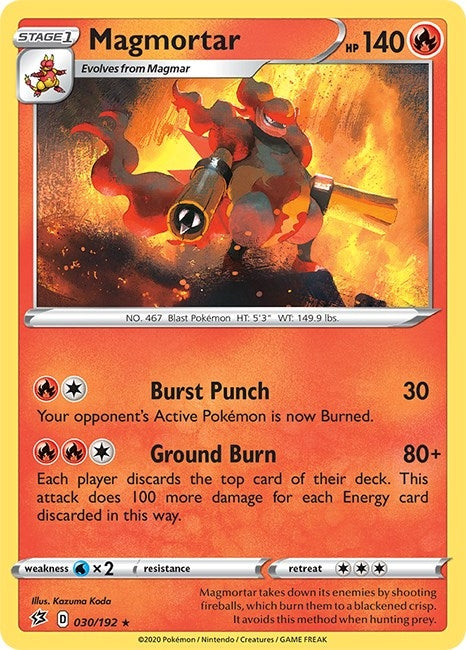 Magmortar (030/192) [SWSH02]