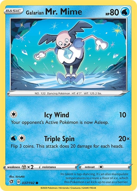 Galarian Mr Mime (037/192) [SWSH02]