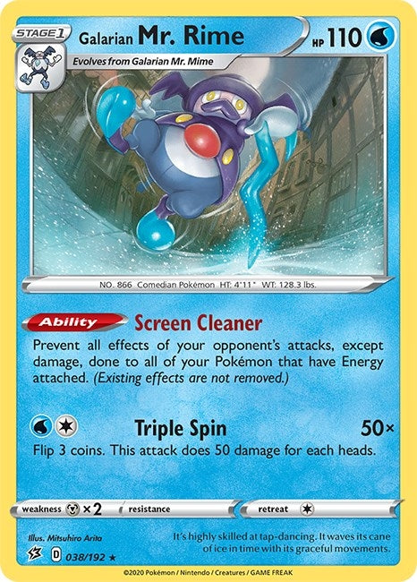Galarian Mr Rime (038/192) [SWSH02]