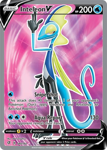 Inteleon V Full Art (180/192) [SWSH02]