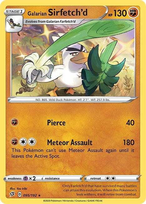 Galarian Sirfetchd (095/192) [SWSH02]