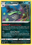 Galarian Weezing (113/192) (SWSH02: Rebel Clash)