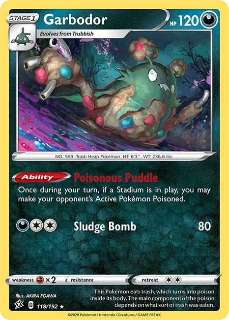 Garbodor (118/192) [SWSH02]
