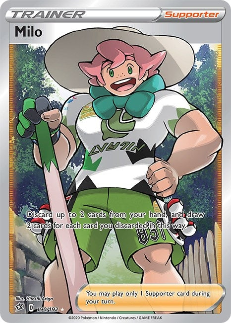 Milo Full Art (190/192) [SWSH02]