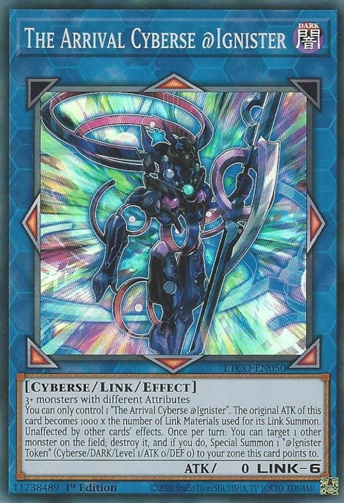 The Arrival Cyberse Ignister (ETCO-EN050) [ETCO]