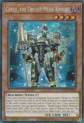 Girsu the Orcust Mekk Knight (ETCO-EN024) [ETCO]