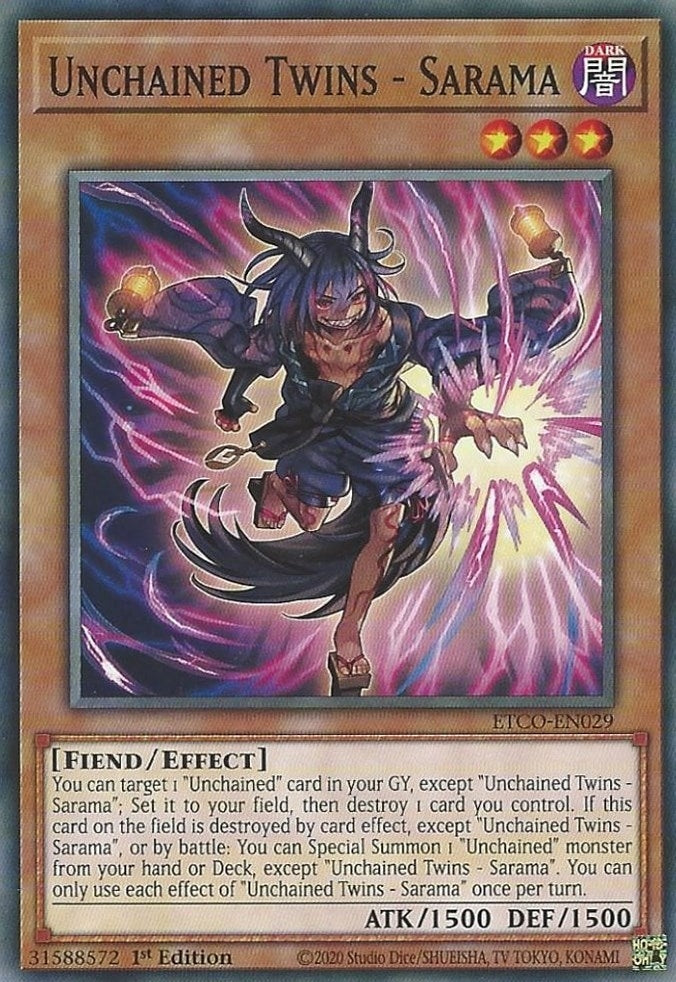 Unchained Twins Sarama (ETCO-EN029) [ETCO]