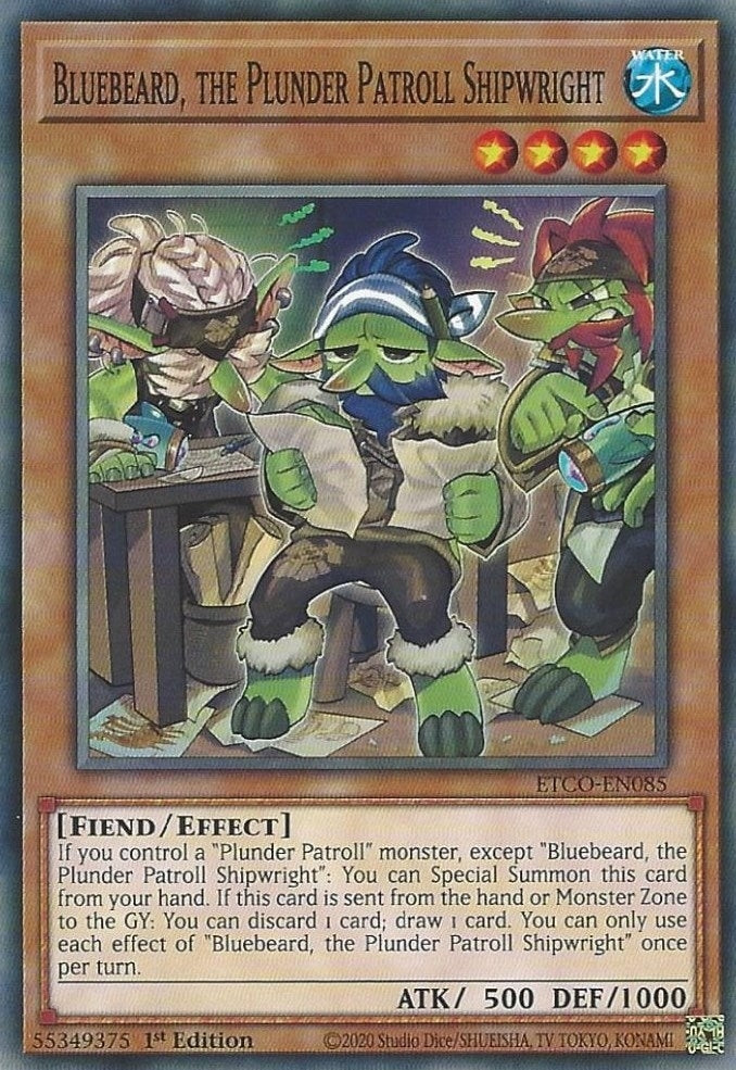 Bluebeard, the Plunder Patroll Shipwright [ETCO-EN085] Common