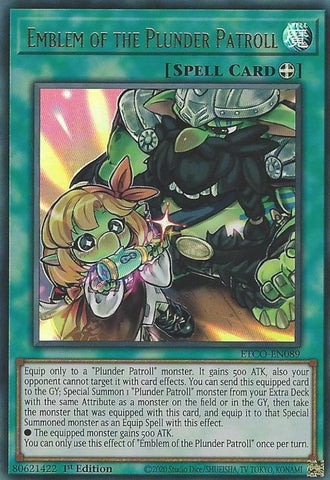 Emblem of the Plunder Patroll (ETCO-EN089) [ETCO]
