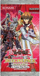 Duelist Pack Jaden Yuki 3 Booster Pack 1st Edition [DP06]