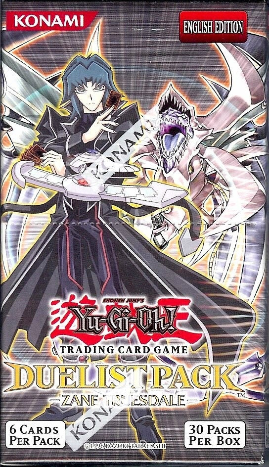 Duelist Pack Zane Truesdale Booster Box Unlimited Edition [DP04]