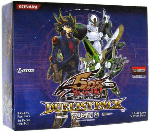 Duelist Pack Yusei 3 Booster Box 1st Edition [DP10]