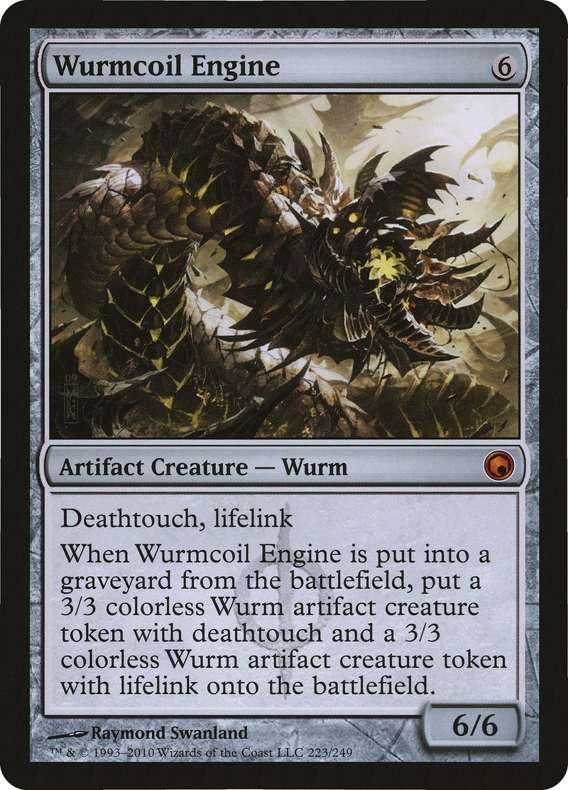 Wurmcoil Engine Scars of Mirrodin (223) [OVER]