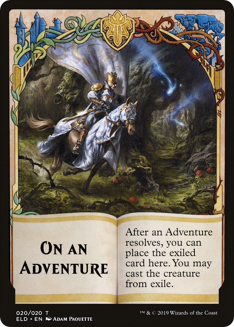 Emblem On An Adventure Spirit Double sided Token Challenger 2020 [UMP]
