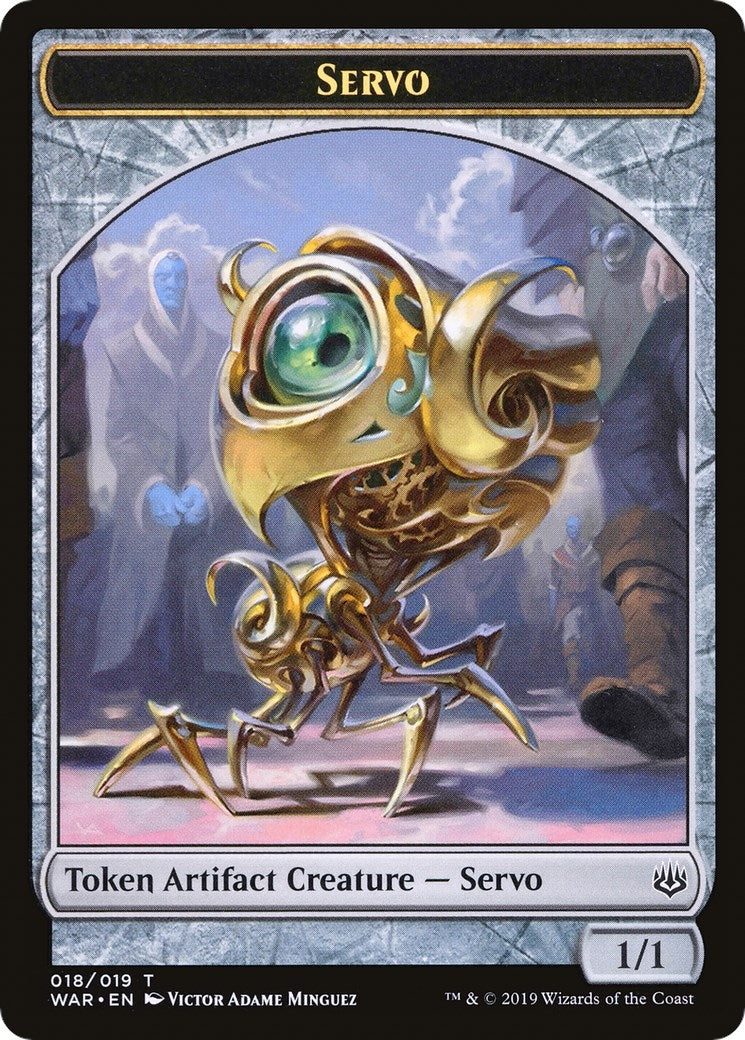 Servo Dragon Double sided Token Challenger 2020 [UMP]