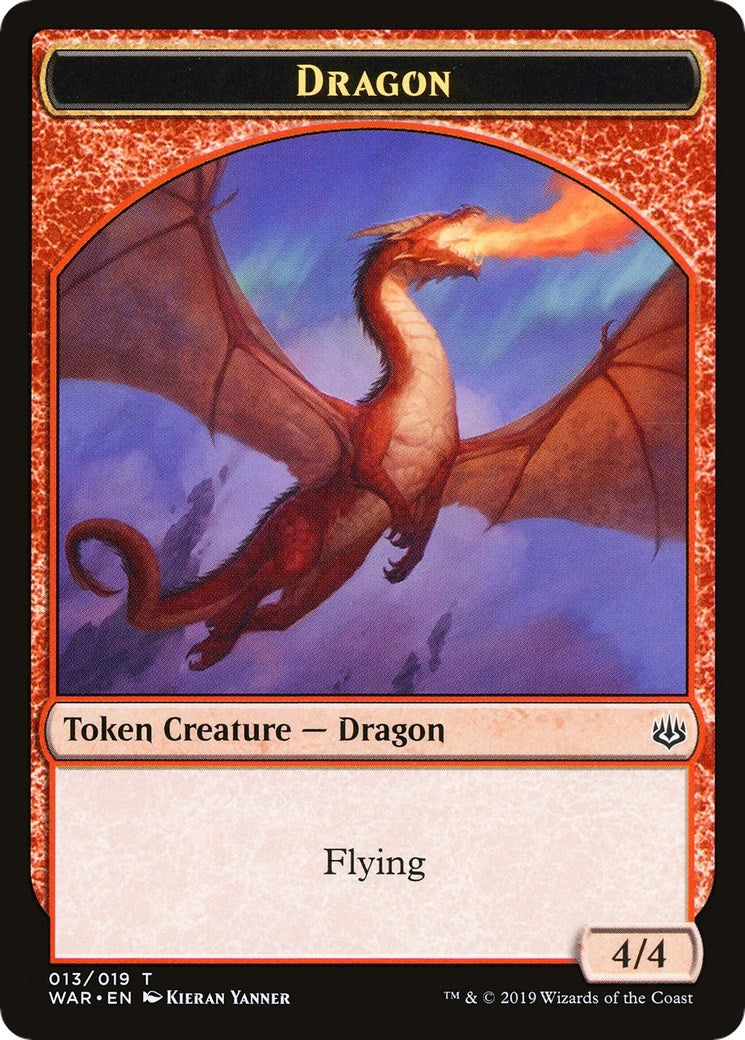 Dragon Spirit Double sided Token Challenger 2020 [UMP]