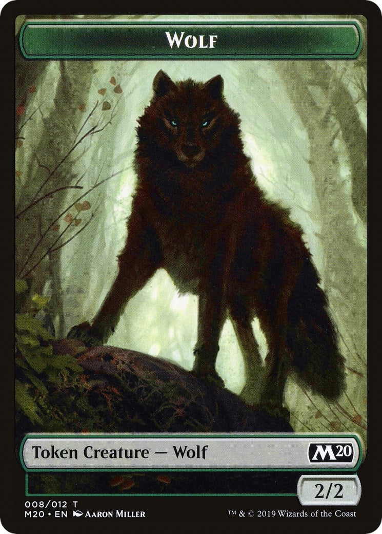 Wolf Double sided Token Challenger 2020 (8) [UMP]