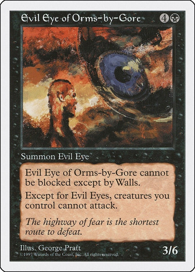 Evil Eye of Orms by Gore [5ED]