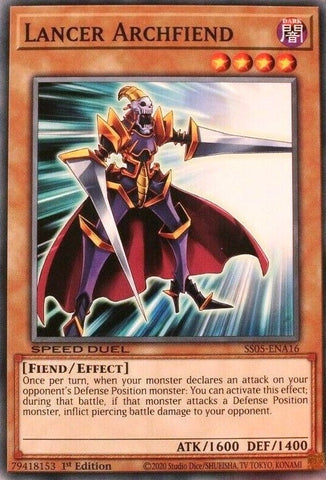 Lancer Archfiend (SS05-ENA16) [SS05]