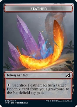 Feather Human Soldier 003 Double sided Token [IKO]
