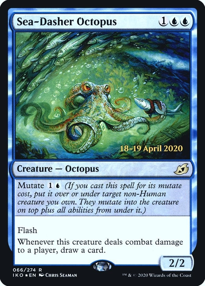 Sea Dasher Octopus (66) [PRE]