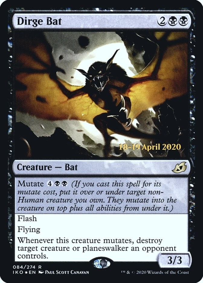 Dirge Bat (84) [PRE]