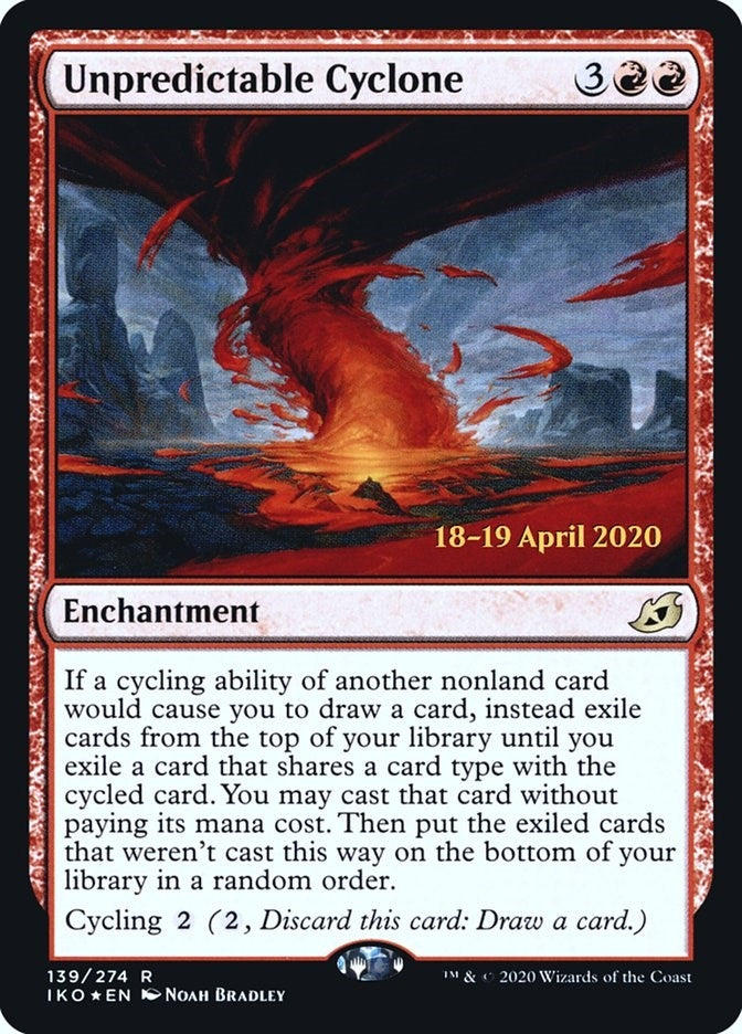 Unpredictable Cyclone (139) [PRE]