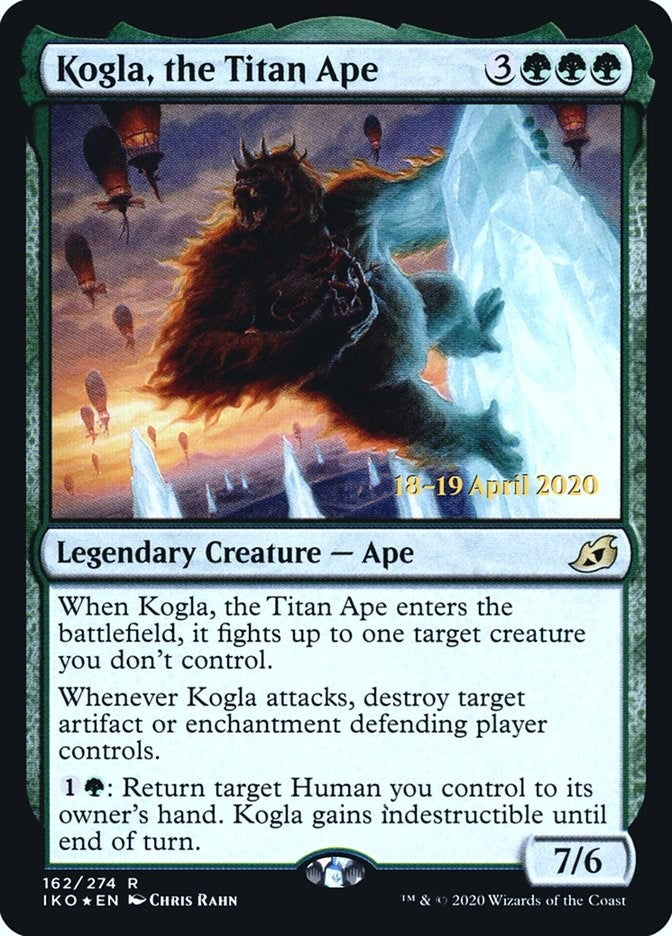 Kogla the Titan Ape (162) [PRE]