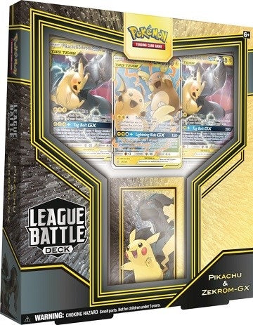 League Battle Decks Pikachu and Zekrom GX [MCAP]