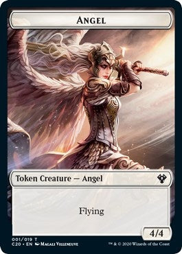 Angel Elemental 010 Double sided Token [C20]