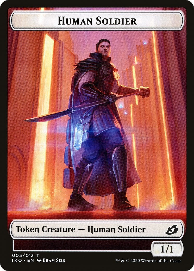 Human Soldier 005 Drake Double sided Token [C20]
