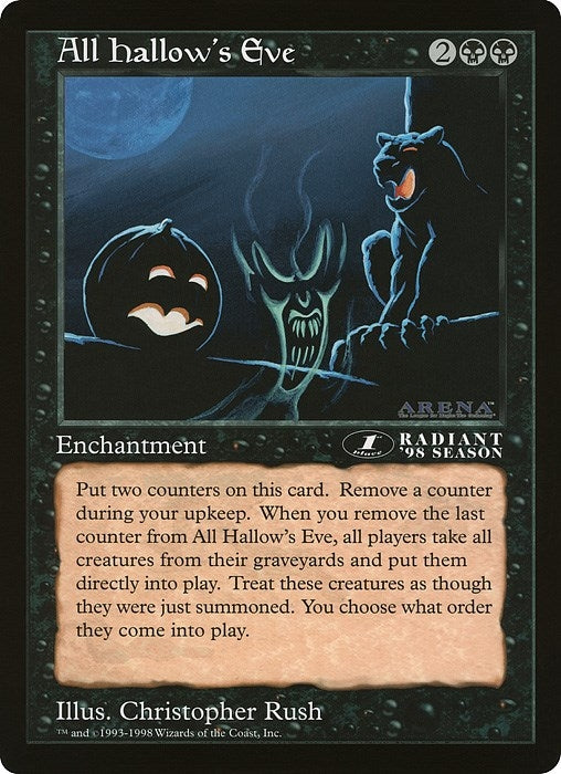 All Hallows Eve 1st Place Arena League [OVER]