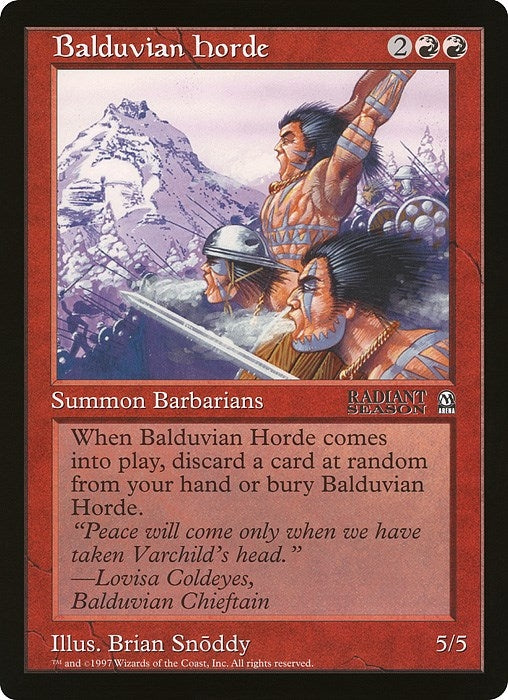 Balduvian Horde Arena League [OVER]