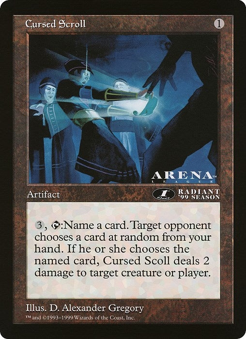 Cursed Scroll 1st Place Arena League [OVER]