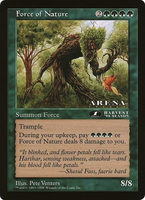 Force of Nature 1st Place Arena League [OVER]