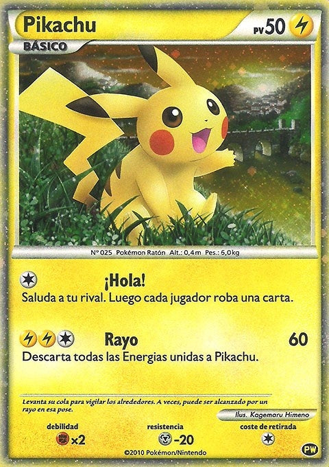Pikachu Spanish (PW 4) [PWCP]