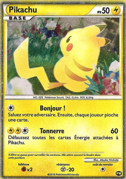 Pikachu French (PW 7) [PWCP]
