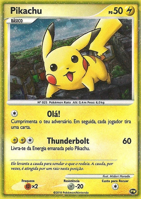 Pikachu Portuguese (PW 9) [PWCP]