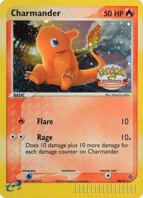 Charmander 98 97 City Championships (098/097) [PR]