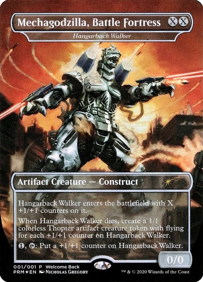 Mechagodzilla Battle Fortress Hangarback Walker Welcome Back Promo (1) [UMP]