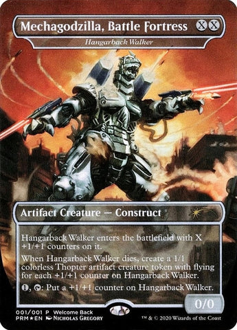 Mechagodzilla Battle Fortress Hangarback Walker Welcome Back Promo (1) [UMP]