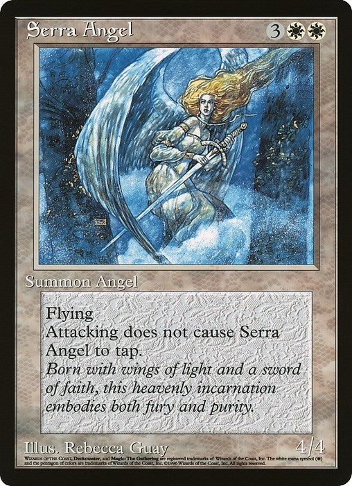 Serra Angel Comic Insert [OVER]