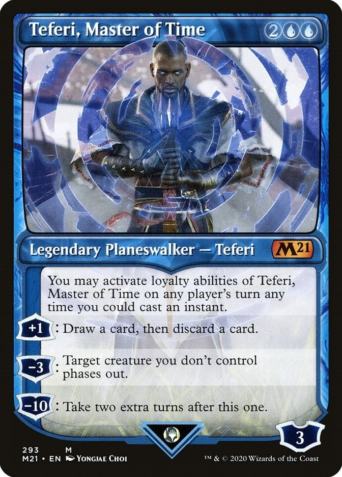 Teferi Master of Time Showcase 293 (293) [M21]