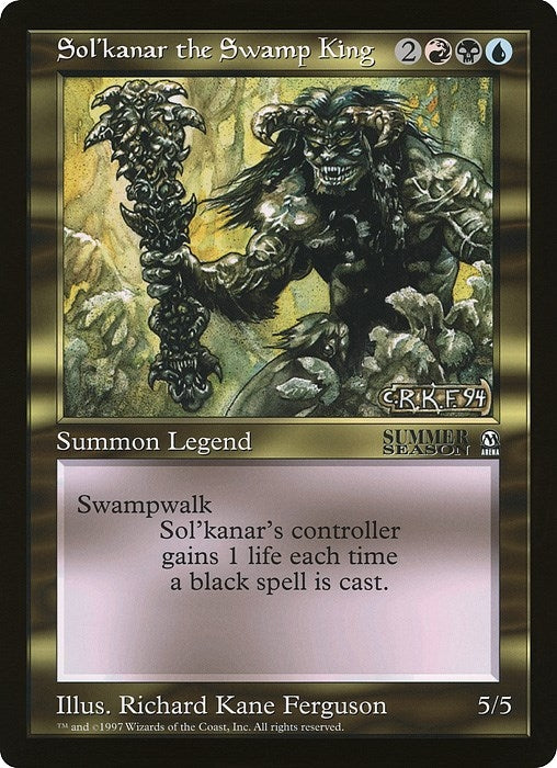 Solkanar the Swamp King Arena League [OVER]