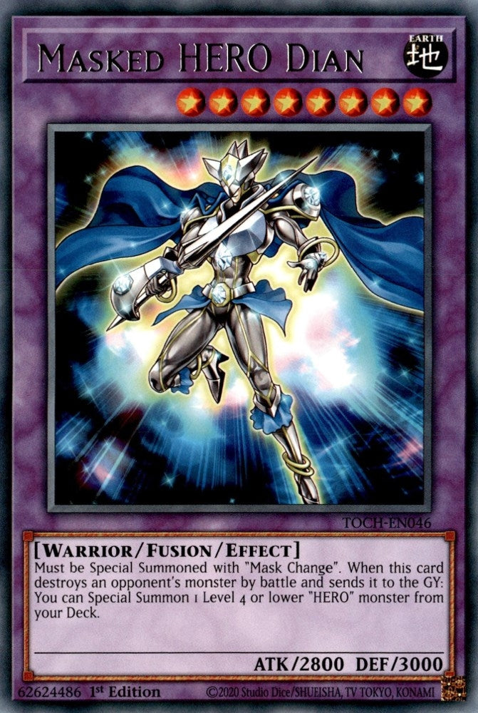 Masked HERO Dian (TOCH-EN046) [TOCH]