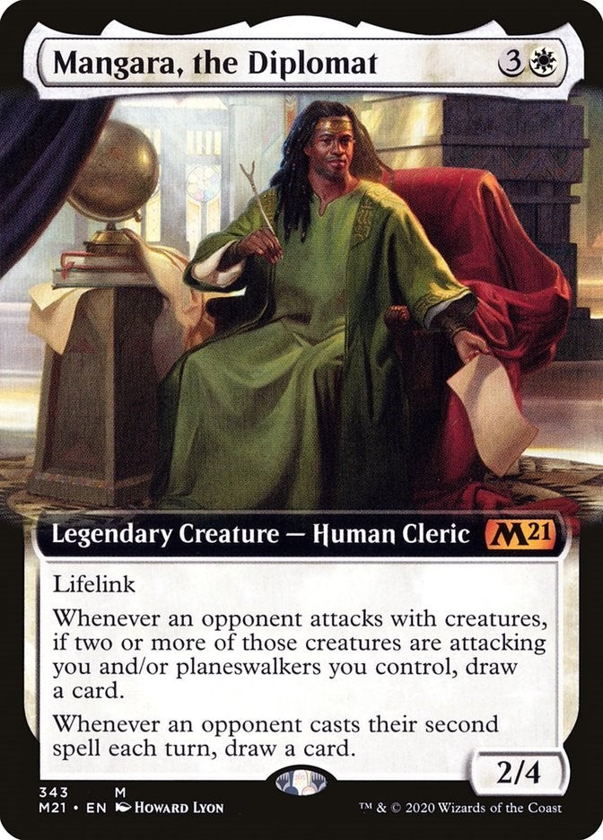 Mangara the Diplomat Extended Art (343) [M21]