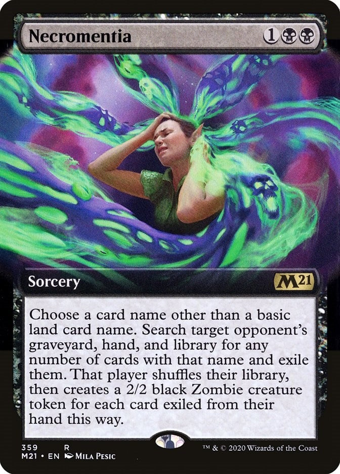 Necromentia Extended Art (359) [M21]