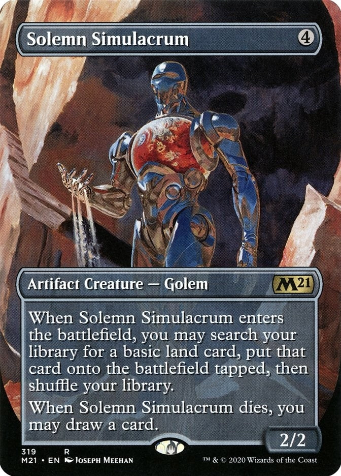 Solemn Simulacrum Alternate Art (319) [M21]